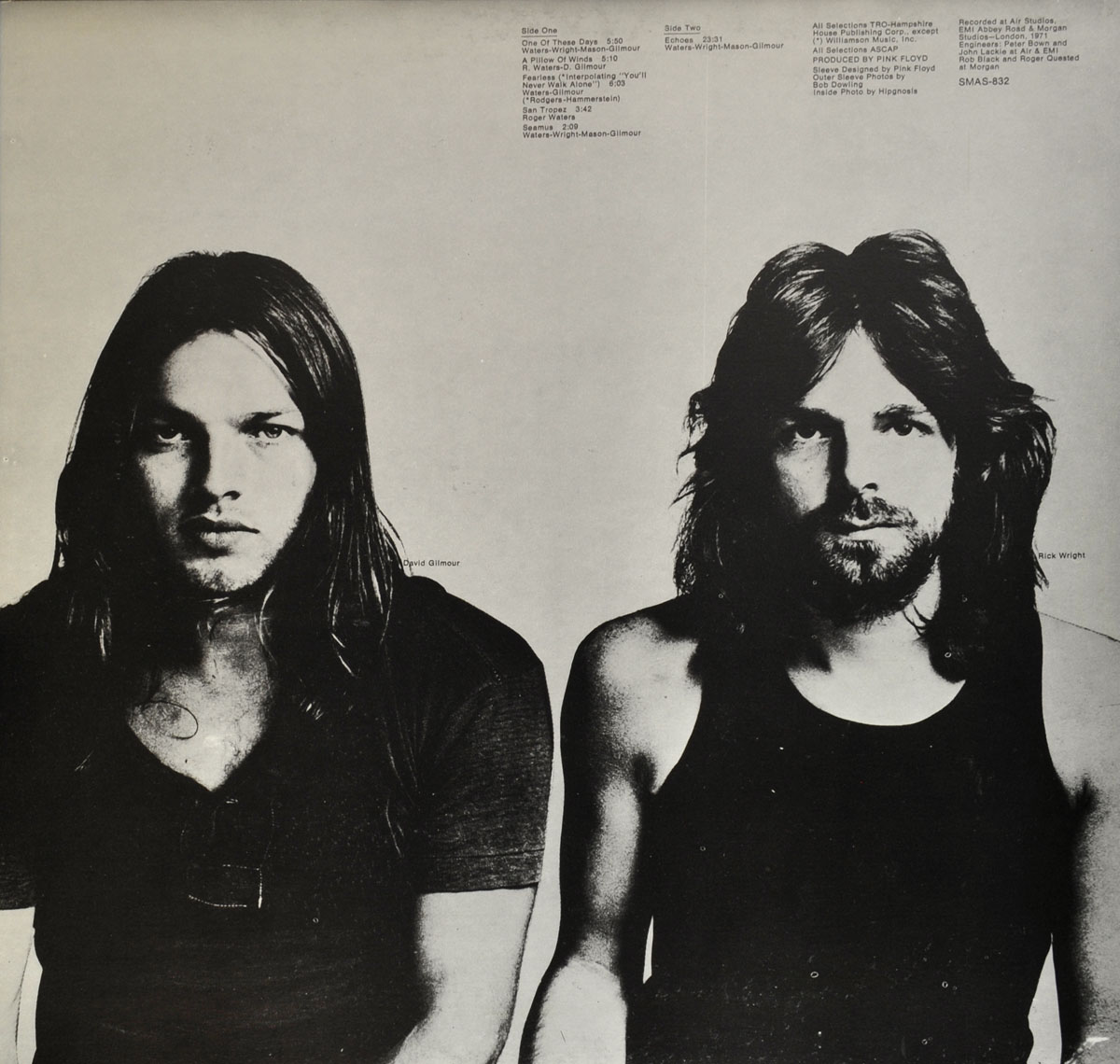 High Resolution Photo #4 PINK FLOYD Meddle Canada 